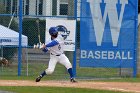 Baseball vs CGA  Wheaton College Baseball vs Coast Guard Academy during game one of the NEWMAC semi-finals playoffs. - (Photo by Keith Nordstrom) : Wheaton, baseball, NEWMAC